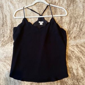 J. Crew scalloped camisole